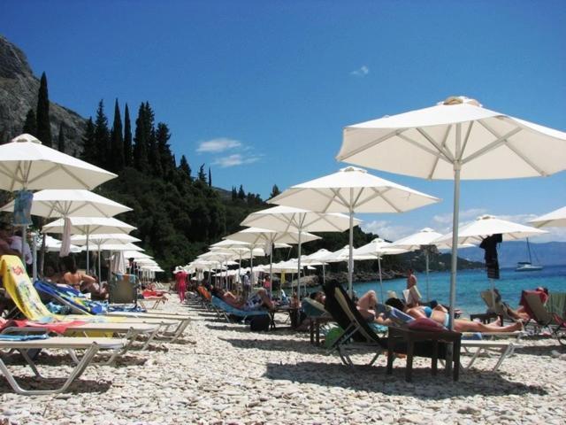 Ferienwohnung Vasiliki Seamemories Barbati Exterior foto