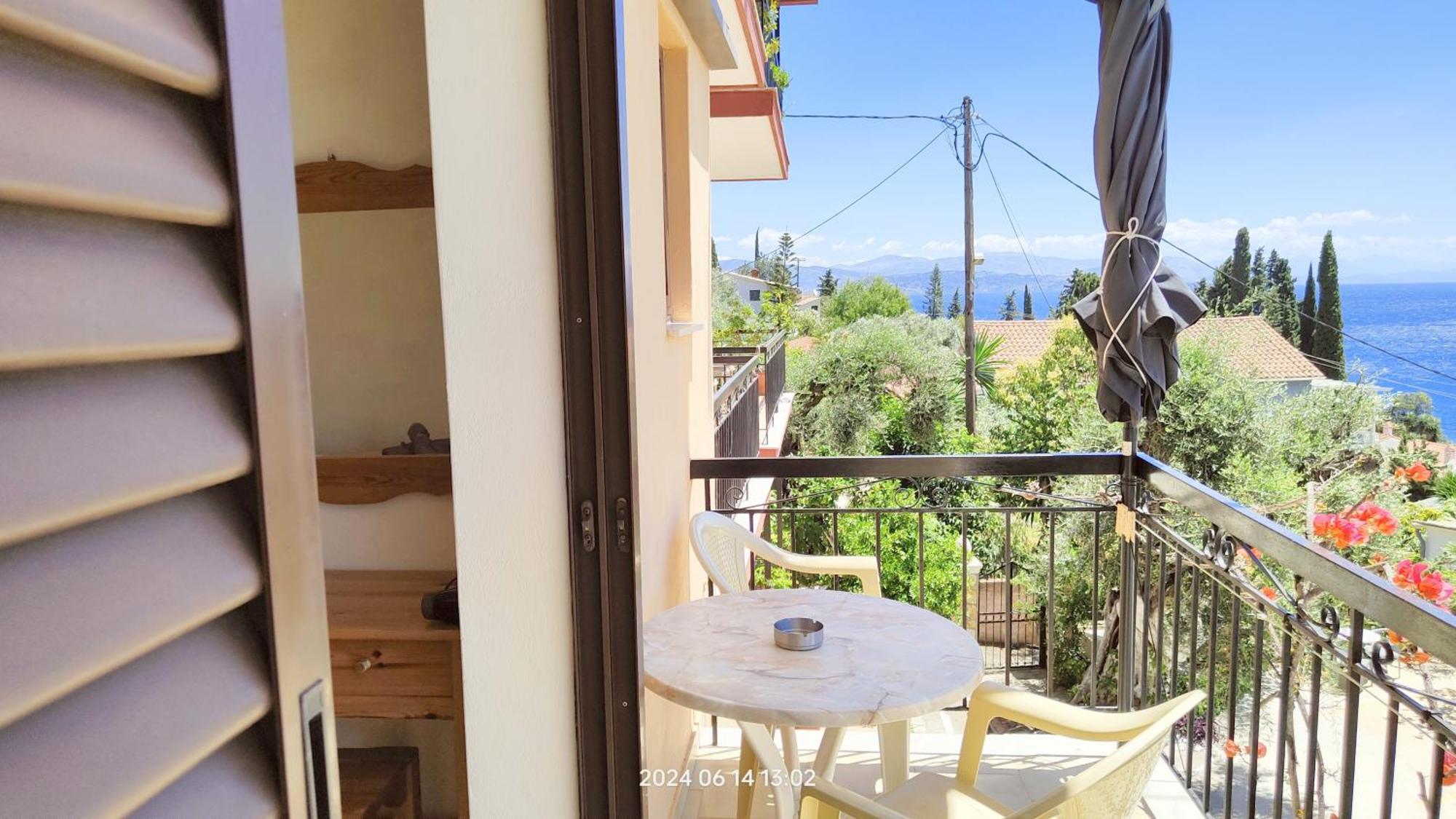 Ferienwohnung Vasiliki Seamemories Barbati Exterior foto